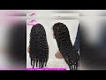 12aburmese curly human hair wigs brazilian burmese curls hd transparent lace frontal wig for wom