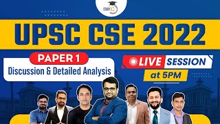 UPSC CSE Prelims 2022 Question Paper 1 | Analysis, Answer Key, Cut Off | StudyIQ