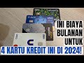 BIAYA BULANAN KALAU KAMU PUNYA 4 KARTU KREDIT INI || TOKOPEDIA CARD JUGA ADA BIAYA BULANAN