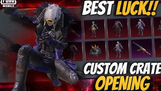 🥶30K UC CUSTOM CRATE OPENING 🤩 PLEASE DON,T FORGET TO SUBSCRIBE MY CHANNEL AND LIKE 👍 THE VIDEO