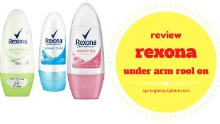 REXONA UNDERARM ODOUR PROTECTION ROLL ON REVIEW