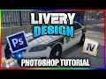 How to make vehicle liveries for FiveM | Photoshop | FiveM/GTAV