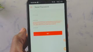 Password must be 8-16 characters long, and contain one uppercase and one lowercase character. Shopee
