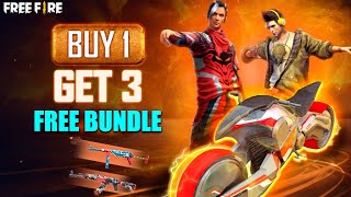 Free Fire New Event | Buy 1 Get 3 Free | New event Free Fire | Break Dancer bundle | Free Fire