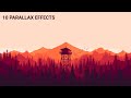 10 Awesome Parallax Animation Effects Using HTML CSS and JavaScript 2020 Web Designs Inspiration