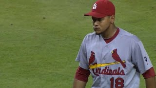 STL@MIA: Martinez pitches seven strong innings