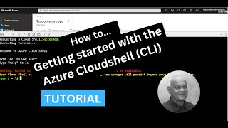 Azure Getting started Azure CloudShell (CLI)