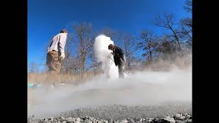 dry ice well fracking !