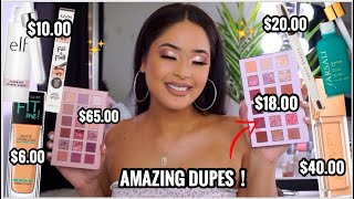 DRUGSTORE DUPES FOR NEW HIGH END MAKEUP 2019 | SAVE YOUR MONEY !! |Taisha