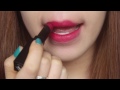 swatch review city color be matte lipstick with cc engsub