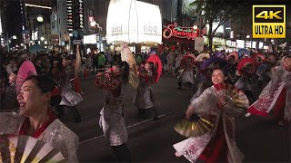 🇯🇵渚一世風美 YOSAKOIソーラン祭り 2023／日本 北海道 札幌 中央区 FUNKY!すすきの会場 [4K Binaural ASMR]