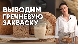 Выводим гречневую закваску. Закваска без глютена