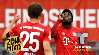 ¡En todo lo alto! Bayern Munich golea en la Bundesliga | Telemundo Deportes