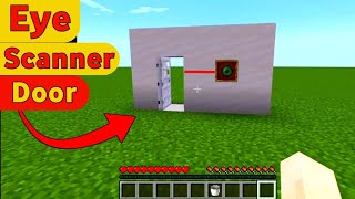 Minecraft: How to make Eye Scanner Door