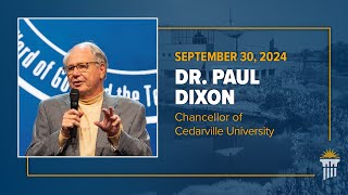 Chapel | Dr. Paul Dixon