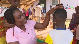 Maîtresse Tina, l’institutrice qui fait briller les yeux des écoliers de Allai Yaokro #RTIinfo