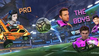 We tried to take on a Rocket League pro 3v1...