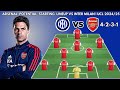 INTER MILAN VS ARSENAL | Potential starting lineup UEFA CHAMPIONS LEAGUE 2024/2025, MATCHWEEK 4