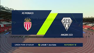 FIFA 23: Monaco vs Angers - Ligue 1 - Full Match