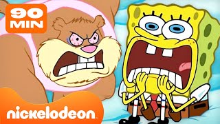 سبونج بوب | أكثر لحظات سبونج بوب غضبًا 😡🤯 | تجميع 90 دقيقة | Nickelodeon Arabia