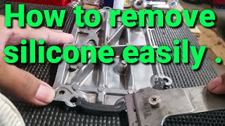 Removing rtv silicone