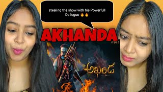 Akhanda Teaser Reaction| #BB3 Title Roar | Nandamuri Balakrishna | Boyapati Srinu |Dwaraka Creations