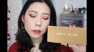 ABH SOFT GLAM眼影盘刷色及眼妆分享 | SOFT GLAM PALETTE Review + Tutorial | 美妆新品