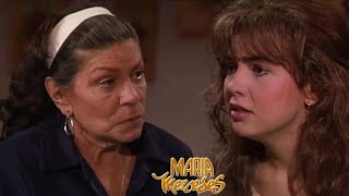 ¡Meche y Chonita se enfrentan! | María Mercedes - Televisa