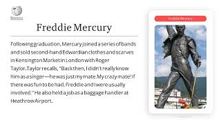 Freddie Mercury Wikipedia by Comovid AI platform