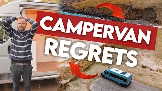 7 Things I Regret About My Campervan Build | Van Life Mistakes You’ll Want to Avoid!