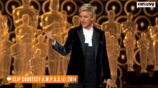 Ellen DeGeneres' Oscars Monologue Highlights