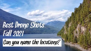 Fall 2021 Droning - Can you name all 22 locations?  Hint:  all in Alberta and BC.