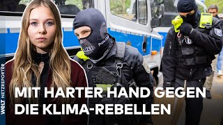 RAZZIEN BEI LETZTER GENERATION: Klimaaktivisten zeigen sich geschockt - Widerstand geht weiter