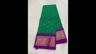 Type: Gadwal  Mixed silk  with blouse Sarees.Contact: 089198 71229