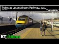 Trains at Luton Airport Parkway, MML - 25/11/17