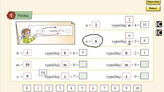 Pamětné počítání do 20, MATÝSKOVA MATEMATIKA 4. DÍL - POČÍTÁME DO DVACETI, str. 22, cv.1