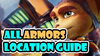 Ratchet and Clank Rift Apart All Armor Locations