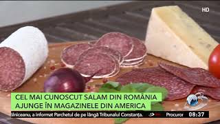 Cel mai cunoscut salam din România ajunge în magazinele din America