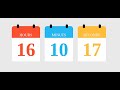 Countdown timer using HTML, CSS | Coming Soon Page HTML,CSS