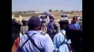 US Soldier Chews Out Iraqi Police Trainees