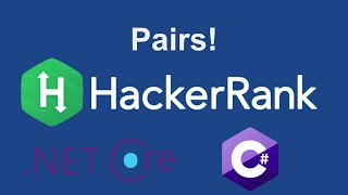 Pairs | HackerRank | C#