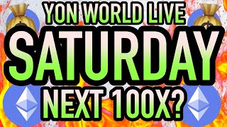 🔥💎 $AOL $STRIDR $EVERMOON • SATURDAY SHILL 100X CRYPTO GEMS | YON WORLD LIVE 🔥💎