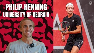 All SEC Player, Former Top 10 in D1, South African Davis Cup Team!? Phil Henning of Georgia Tennis