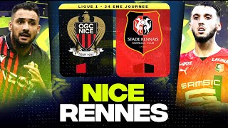 🔴 NICE - RENNES | Objectif 5 ème place et l'Europe ! ( ogcn vs srfc ) | LIGUE 1 - LIVE/DIRECT