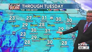 KFYR First News at Ten Weather 01/27/2025