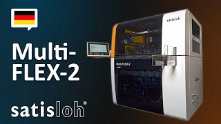 Satisloh Multi-FLEX-2 – Automatische Rx-Brillenglas Poliermaschine für hohe Stückzahlen.