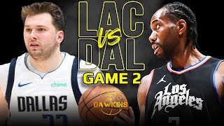 Los Angeles Clippers vs Dallas Mavericks Game 2  Highlights | 2024 WCR1 | FreeDa