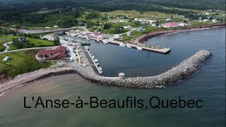 L'Anse-à-Beaufils - Quebec Canada , Drone Video