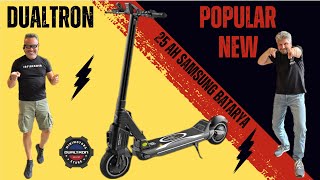 DUALTRON POPULAR NEW ELEKTRİKLİ SCOOTER DETAYLI ANLATIM VE FULYA YOKUŞ TESTİ