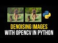 Denoising Images with OpenCV in Python
